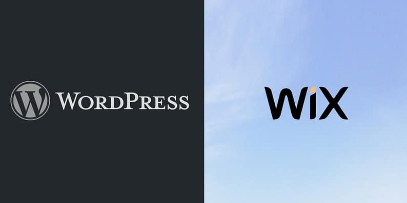 wordpress vs wix