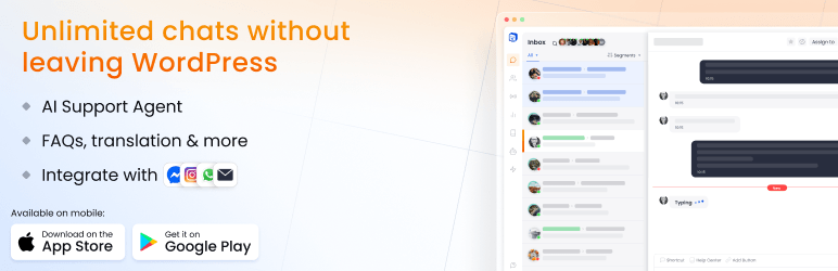 Chatway Live Chat &ndash; Customer Support, FAQ & Helpdesk Customer Service, Chat Buttons, and WhatsApp